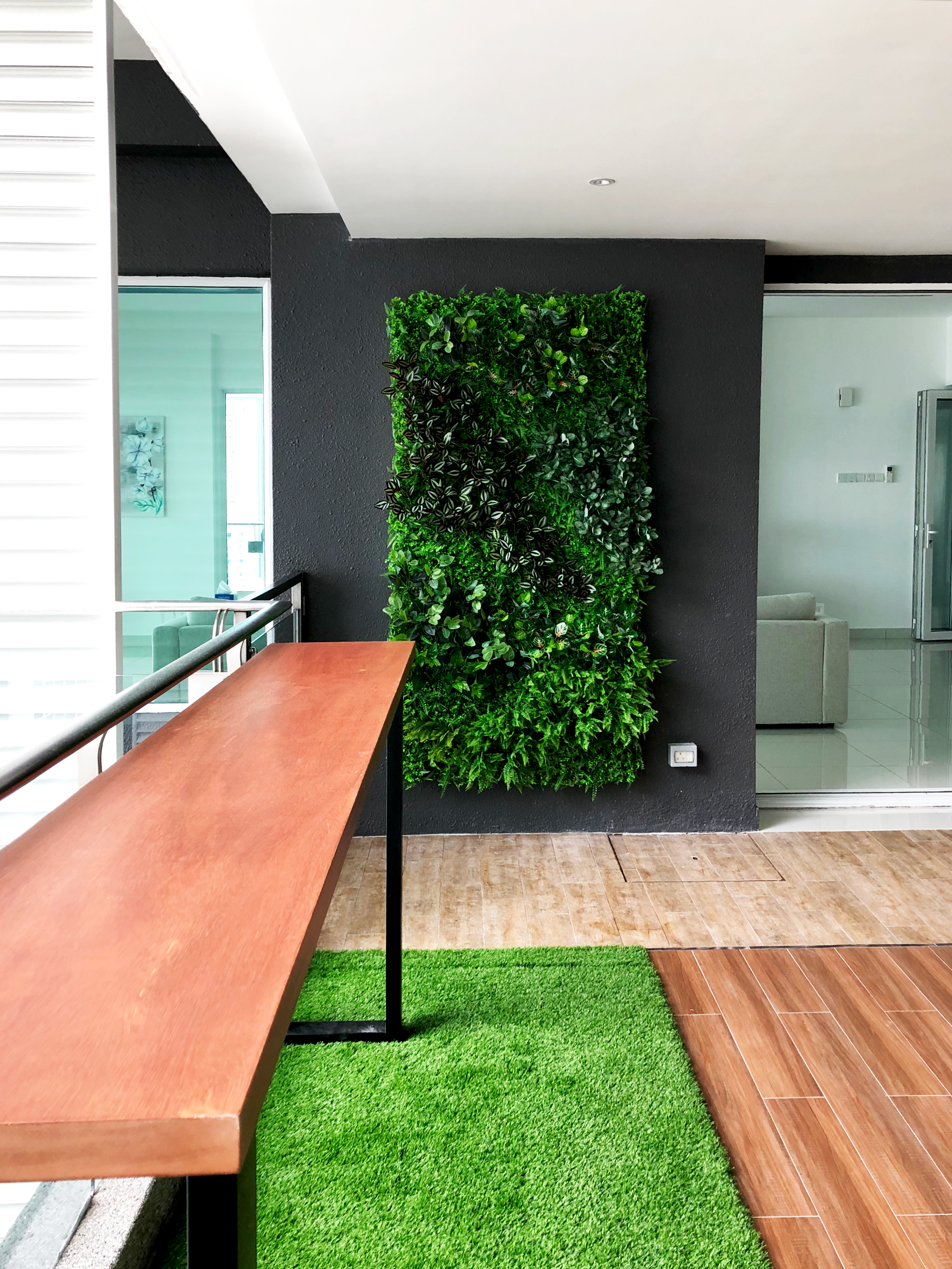 Interior Design in Penang, Kedah, Malaysia. Sustainable interior design. Interior designer in Penang, Kedah, Malaysia. Paneling, Lighting design. Home renovation, Budget friendly design. Balcony design.